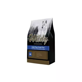 Wildy Adult Dog Grain Free сухой корм для собак, с белой рыбой - 15 кг супер премиум для взрослых с белой рыбой мешок Россия 1 уп. х 1 шт. х 15 кг