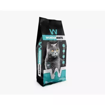 Wonder White Marseille Soap наполнитель для кошек комкующийся c ароматом марсельского мыла - 15,3 кг домашнее содержание для всех возрастов мешок Турция 1 уп. х 1 шт. х 15.3 кг