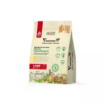 Yummy Linea сухой корм для щенков мелких и миниатюрных пород, с ягненком - 0,8 кг супер премиум для щенков с ягненком породы мелкого размера мешок Россия 1 уп. х 1 шт. х 0.8 кг