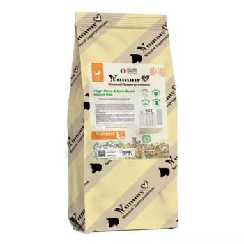 Yummy Linea сухой корм для собак мелких и миниатюрных пород, с индейкой - 8 кг супер премиум для взрослых с индейкой породы мелкого размера мешок Россия 1 уп. х 1 шт. х 8 кг