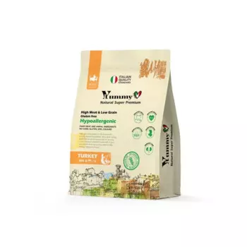 Yummy Linea сухой корм для собак мелких и миниатюрных пород, с индейкой - 0,8 кг супер премиум для взрослых с индейкой породы мелкого размера мешок Россия 1 уп. х 1 шт. х 0.8 кг