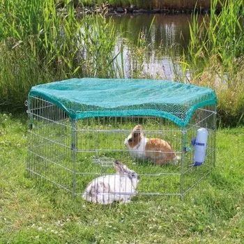 Загон Trixie для мелких грызунов с сеткой из 6 элементов 60х63 см ф120 см Китай 1 уп. х 1 шт. х 7.61 кг