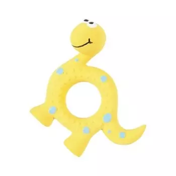 Zolux Игрушка латексная динозаврик с пищалкой для собак породы мелкого размера 1 уп. х 1 шт. х 0.03 кг