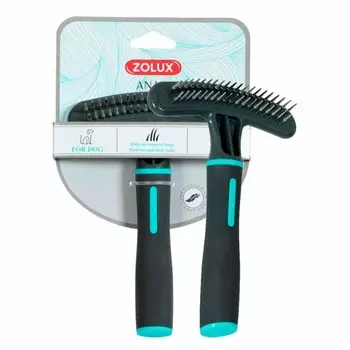 Zolux Расческа-грабли двухрядные для собак 1 уп. х 1 шт. х 0.09 кг