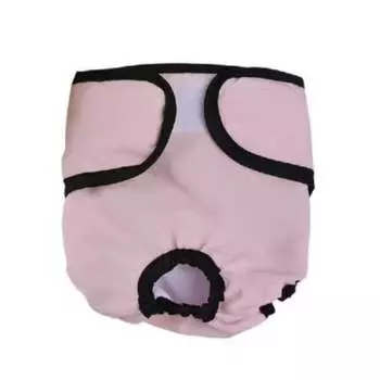 ЗооНяня подгузник для кобелей, розовый, размер 25х30, XS домашнее содержание xs Россия 1 уп. х 1 шт. х 0.042 кг