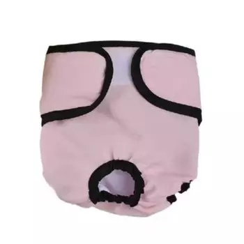 ЗооНяня подгузник для кобелей, розовый, размер 30х35, S домашнее содержание s Россия 1 уп. х 1 шт. х 0.055 кг