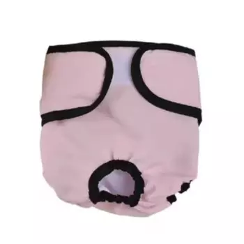 ЗооНяня подгузник для кобелей, розовый, размер 45х50, L домашнее содержание l Россия 1 уп. х 1 шт. х 0.058 кг