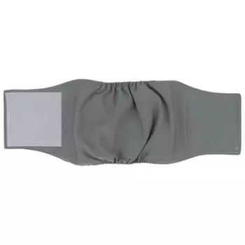 ЗооНяня подгузник для кобелей, серый, размер 43х53, L домашнее содержание l Россия 1 уп. х 1 шт. х 0.056 кг