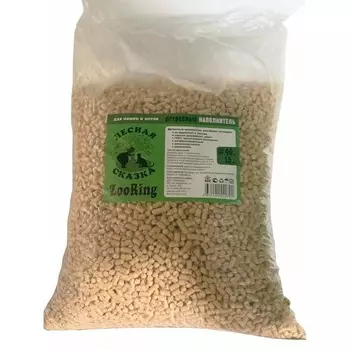 Zooring наполнитель для взрослых кошек лесная сказка, древесный - 15 кг повседневный Россия 1 уп. х 1 шт. х 15 кг