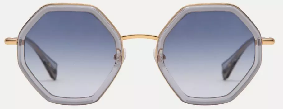 GIGIBARCELONA ALI Gold&Grey