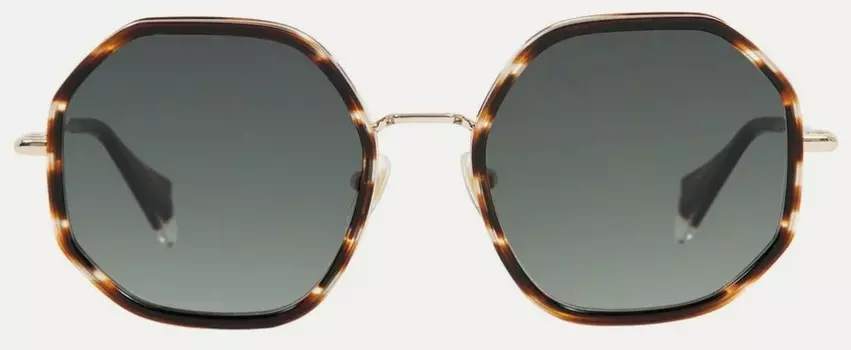 GIGIBARCELONA NIRA Gold & Demi Brown