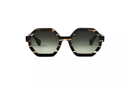 GIGIBARCELONA SHIRLEY TORTOISE BROWN