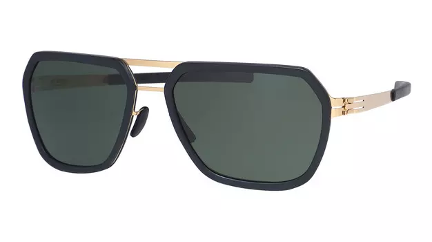 Ic! Berlin Jorg R. Matt Gold Black Matt Black Green