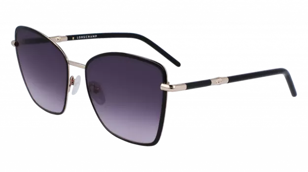 LONGCHAMP 167S BLACK/GRADIENT SMOKE