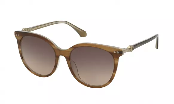 TWINSET W024 BROWN TOP+FULL HAZEL