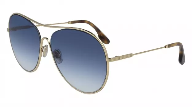 VICTORIA BECKHAM 131S GOLD/TEAL