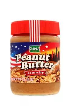 Арахисовая паста с кусочками арахиса Gina Gina