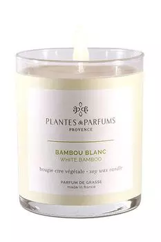 Аромасвеча Белый бамбук 180 г Plantes et Parfums Provence