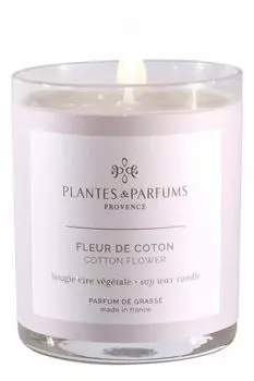 Аромасвеча Цветок хлопка 180 г Plantes et Parfums Provence