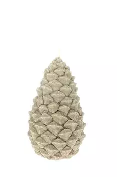 Аромасвеча Фигурная Шишка средняя с хвойным ароматом Bougies la francaise