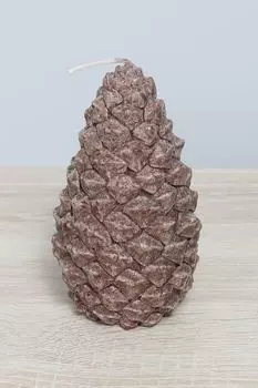 Аромасвеча Фигурная Шишка средняя с хвойным ароматом Bougies la francaise