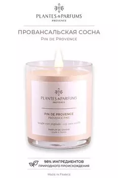 Аромасвеча Провансальская сосна 180 г Plantes et Parfums Provence