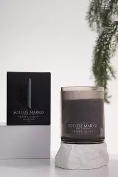 Ароматическая свеча Pepper Сedar Sofi De MarkO