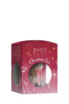 Ароматическая свеча в стекле Ночь перед рождеством 132 г BAGO home