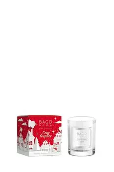Ароматическая свеча в стекле Вечер у камина 132 г BAGO home