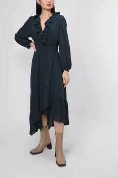 Ассиметричное платье с запахом Emme Marella