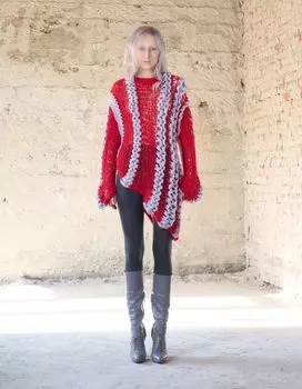 Ассиметричный джемпер SERAYA