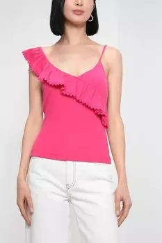 Ассиметричный топ однотонный FRACOMINA