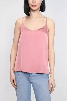 Атласный топ из вискозы TWINSET