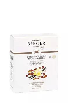 Авто сменный блок Амбровая Вуаль, 2 шт Maison Berger Paris