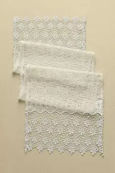 Ажурная настольная дорожка Fiori Lurex COINCASA