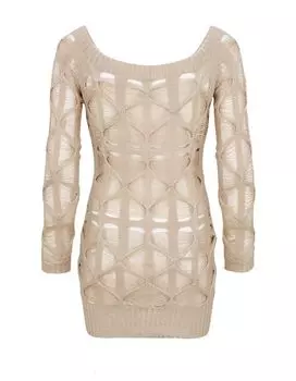 Ажурное платье-мини SERAYA