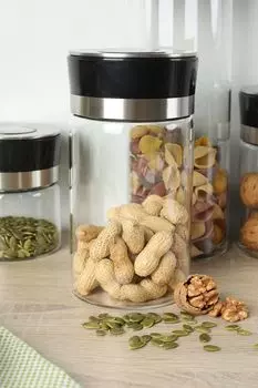 Банка для хранения с крышкой Cosmic Hausmann