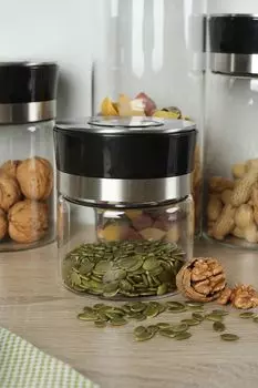 Банка для хранения с крышкой Cosmic Hausmann