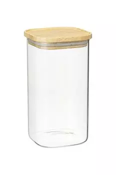 Банка для хранения стеклянная Glass Bamboo, 1,4 л Smart Solutions