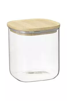 Банка для хранения стеклянная Glass Bamboo, 1,5 л Smart Solutions