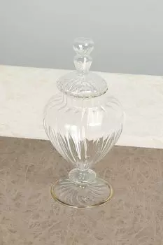 Банка с крышкой стеклянная COINCASA