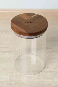 Банка стеклянная с крышкой COINCASA