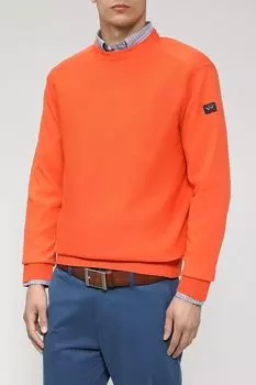 Базовый джемпер из хлопка Paul & Shark