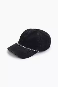 Бейсболка хлопковая с декором Hatparad