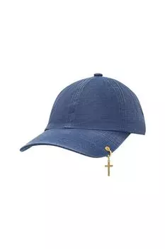 Бейсболка хлопковая с декором Hatparad