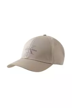 Бейсболка хлопковая с логотипом Calvin Klein Jeans