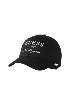 Бейсболка хлопковая с логотипом Guess