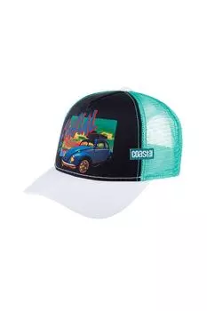 Бейсболка хлопковая с принтом COASTAL