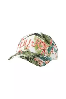Бейсболка хлопковая с принтом Liu Jo