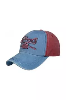 Бейсболка хлопковая с принтом Mellizos